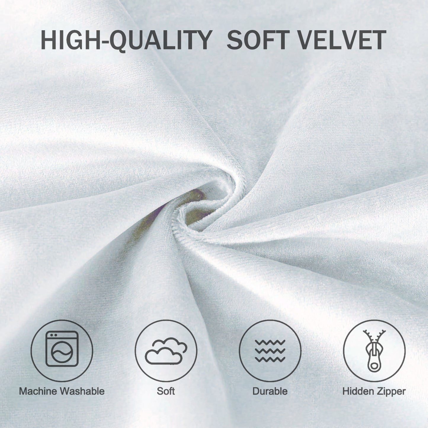 VIREO Bean Bag Chair - 4FT Bean Bag Chairs for Adults, Memory Foam Filler Included, Ultra Soft Removable and Washable Flannel Cover, Beanbag Chair - (46"x46"x28")
