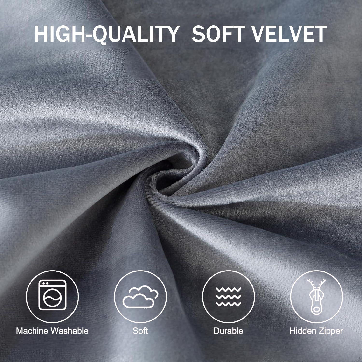 VIREO Bean Bag Chair - Comfy Bean Bag Chairs for Adults/Kids, Memory Foam Filler Included, Ultra Soft Removable and Washable Flannel Cover, Beanbag Chair - Black(35"x35"x25")